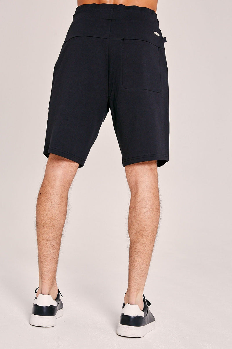 Men's Zanouchi Tape Shorts - Black
